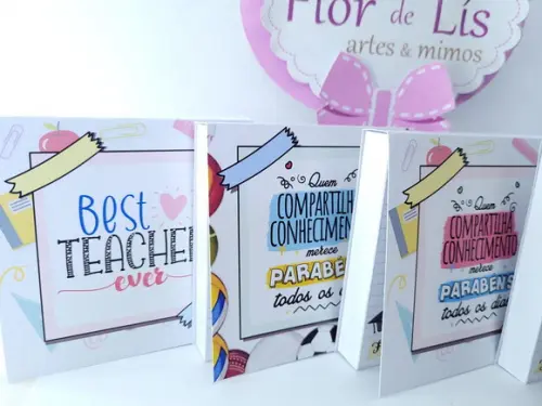 Caixa Dia dos Professores para Chocolate Talento