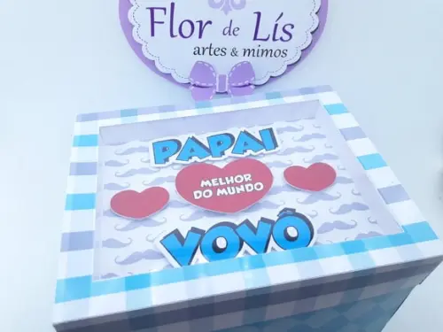 Caixa Explosão Visor Papai e Vovô