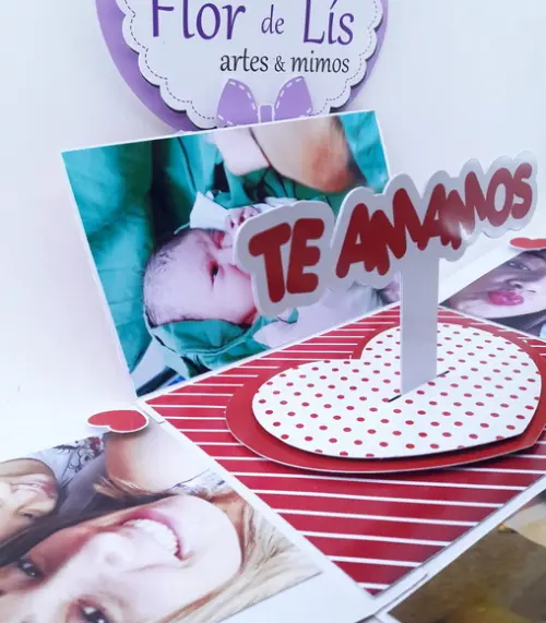 Caixa Explosão Visor Super Mamãe