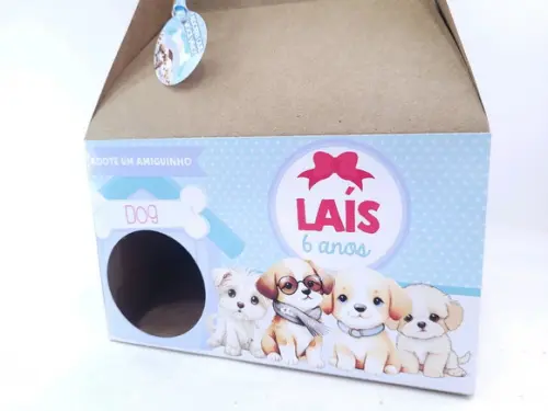 Caixa Maleta Adote Um Cachorrinho Lembrancinha Pet Infantil