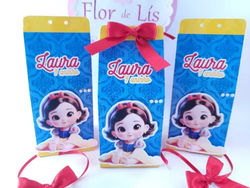 Caixa Milk Personalizada Branca de Neve Baby