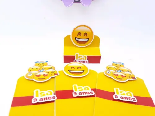 Caixinha Chocolate Duplo Emoji