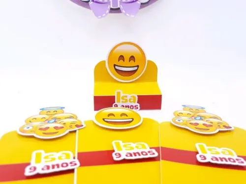 Caixinha Chocolate Duplo Emoji