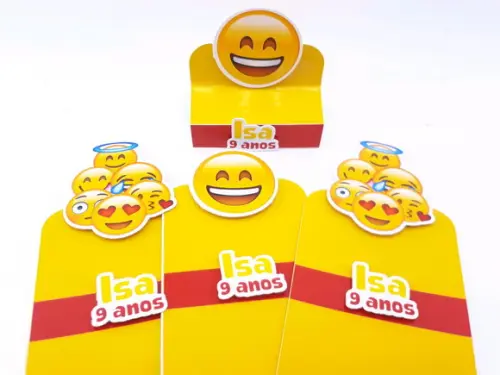 Caixinha Chocolate Duplo Emoji