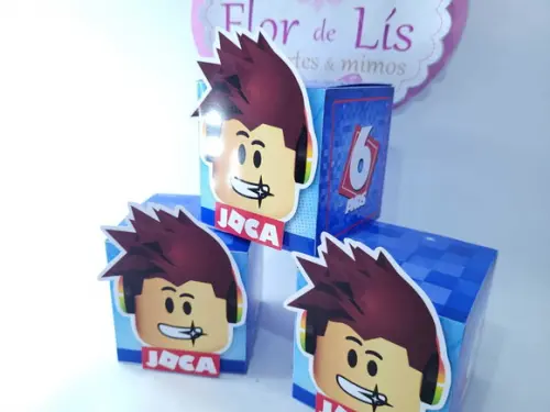 Caixinha Cubo Personalizada Game Roblox