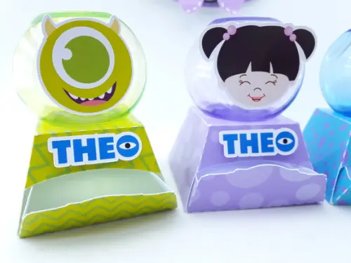 Caixinha Mini Baleiro Monstros Sa