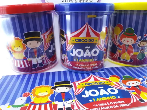 Caneca Rosqueável Circo