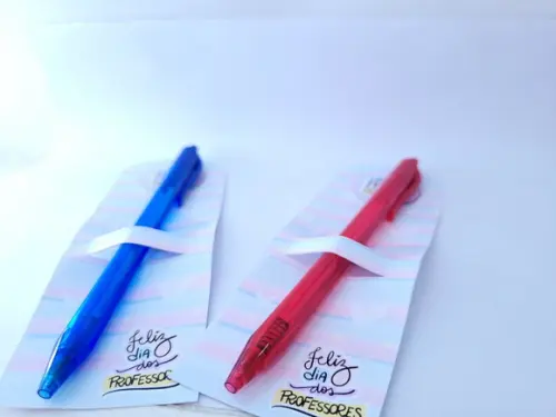 Caneta Dia dos Professores Lembrancinha Personalizada