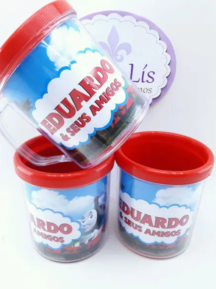 Caneca Rosqueável Thomas e Amigos