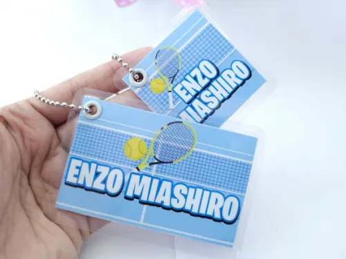 Chaveiro Escolar Tênis Esportes para Mochila e Lancheira