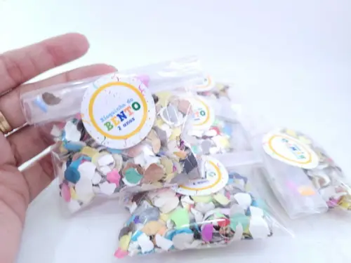 Confete de Papel Personalizado para Carnaval Bloquinho