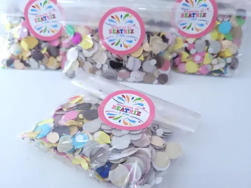 Confete Personalizado para Carnaval Divertido Bloquinho