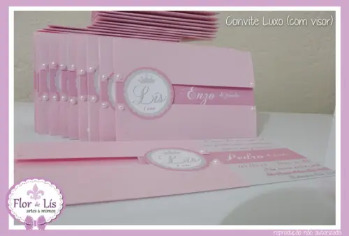 Convite Princesa (visor)