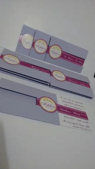 Convite Princesa Sofia (visor)
