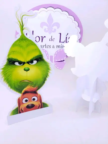Display de Mesa Grinch Tóten em Papel Personagem