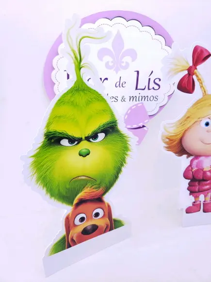 Display de Mesa Grinch Tóten em Papel Personagem