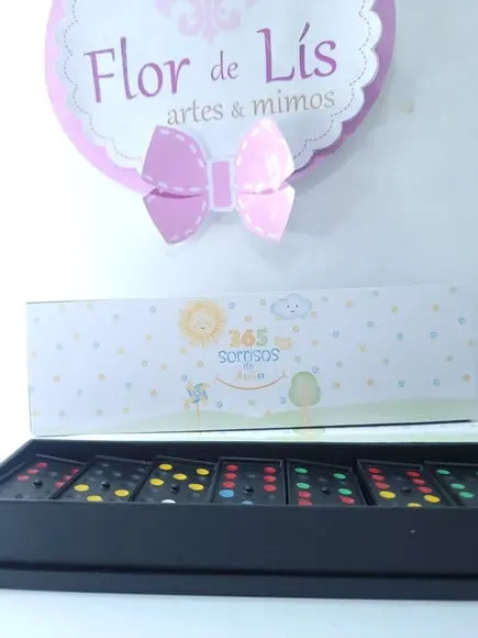 Dominó Personalizado 365 Sorrisos Raio de Sol