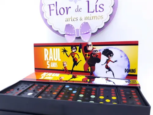 Dominó os Incríveis Personalizado