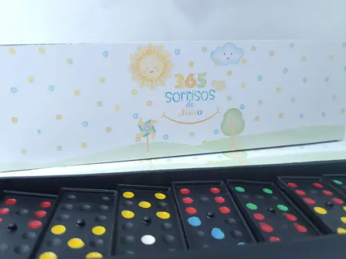 Dominó Personalizado 365 Sorrisos Raio de Sol