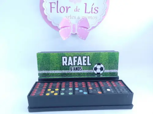Dominó Personalizado Futebol Festa Menino