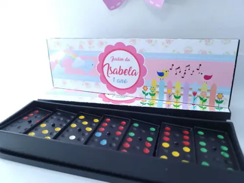 Dominó Personalizado Jardim Encantado