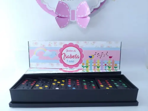 Dominó Personalizado Jardim Encantado