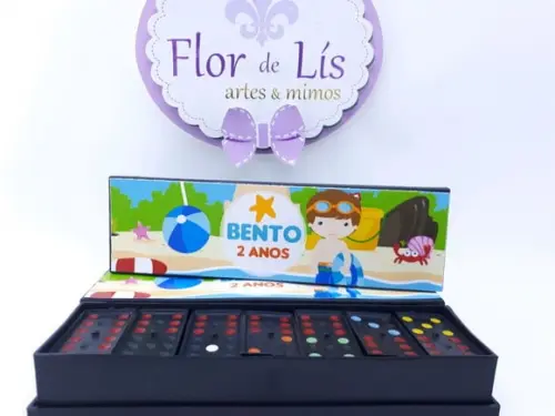 Dominó Personalizado Praia Lembrancinha