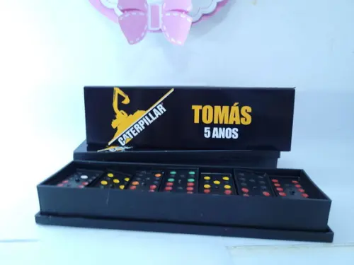 Dominó Personalizado Trator Obras Lembrancinha