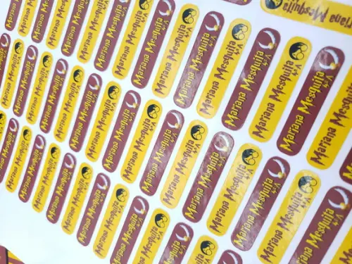Etiqueta Escolar Lápis Harry Potter 50 Unidades