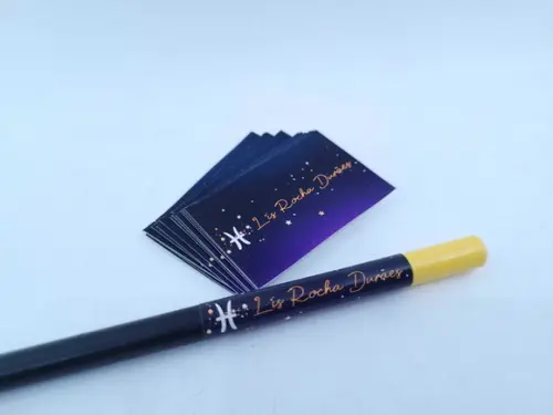 Etiqueta Escolar para Lápis Tema Signos Teen Personalizada
