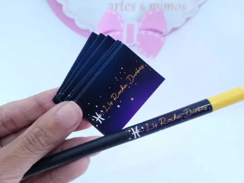 Etiqueta Escolar para Lápis Tema Signos Teen Personalizada