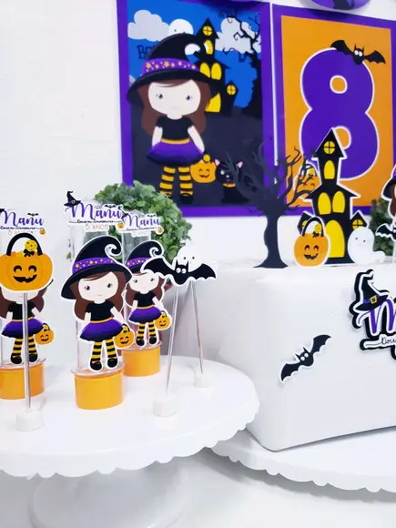 Festa em Casa Halloween Kit Personalizado