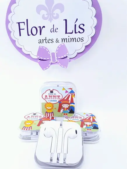 Fone de Ouvido Circo na Caixinha