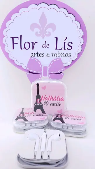 Fone de Ouvido Paris na Caixinha