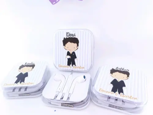 Fone de Ouvido Pajen Daminha Casamento