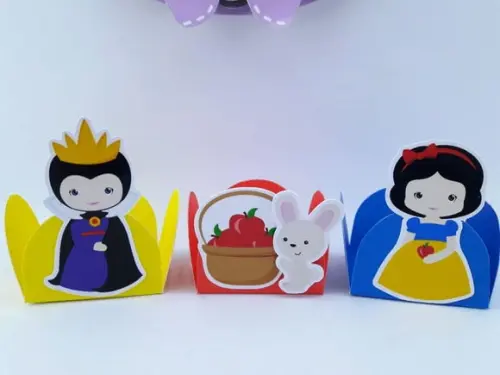 Forminha de Doces - Branca de Neve