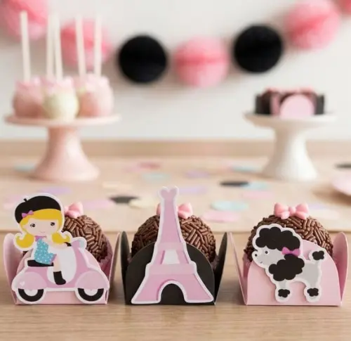 Forminha de Doces - Paris Cute 20 Unid.
