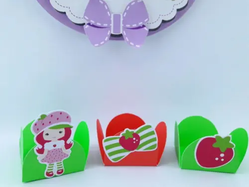 Forminha de Doces - Moranguinho 20 Unid