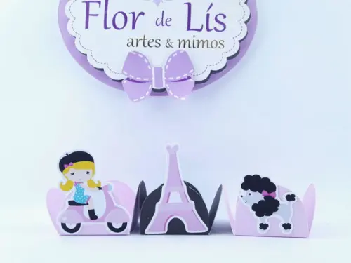 Forminha de Doces - Paris Cute 20 Unid.
