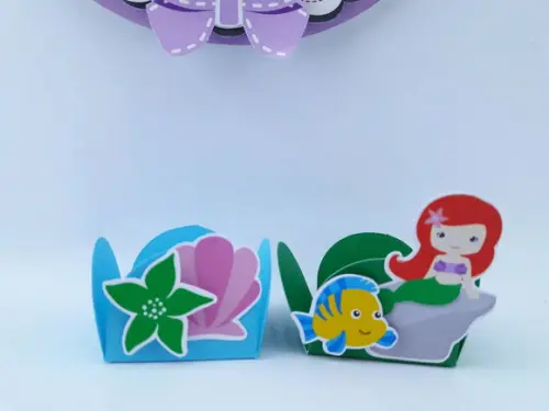 Forminha de Doces - Pequena Sereia Ariel