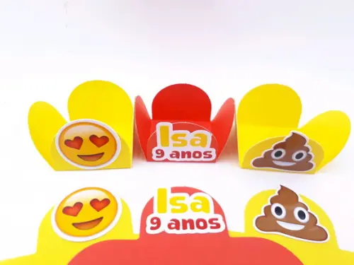 Forminha Doces - Emojis 20 Unid.