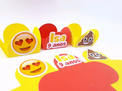 Forminha Doces - Emojis 20 Unid.