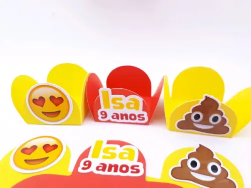 Forminha Doces - Emojis 20 Unid.