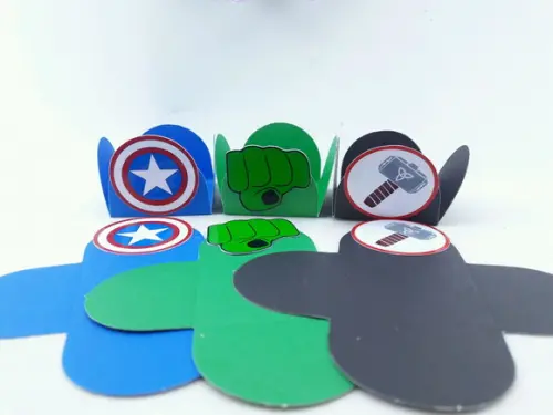 Forminha Doces - Vingadores 20 Unid.