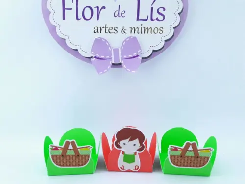 Forminha para Doces Personalizados Festa Piquenique 20unid