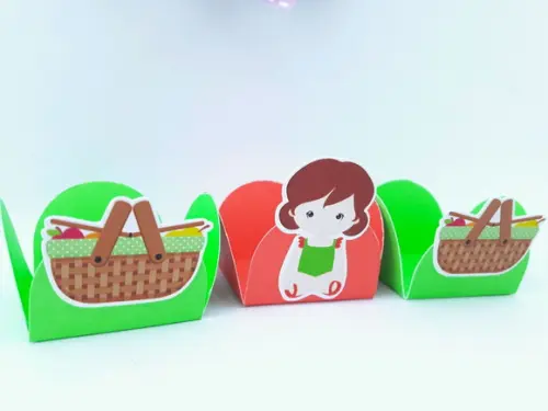 Forminha para Doces Personalizados Festa Piquenique 20unid