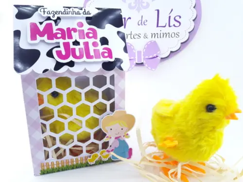 Galinheiro com Pintinho a Corda