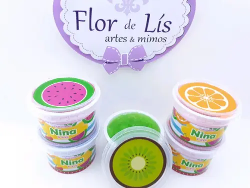 Geleca Frutas Quitandinha Lembrancinha Piquenique