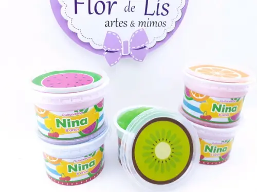 Geleca Frutas Quitandinha Lembrancinha Piquenique
