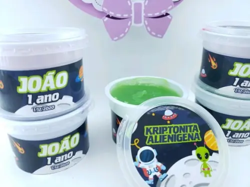Geleca Personalizada Astronauta Alienígenas